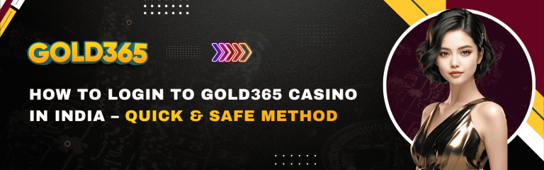 Gold365 Casino Login India
