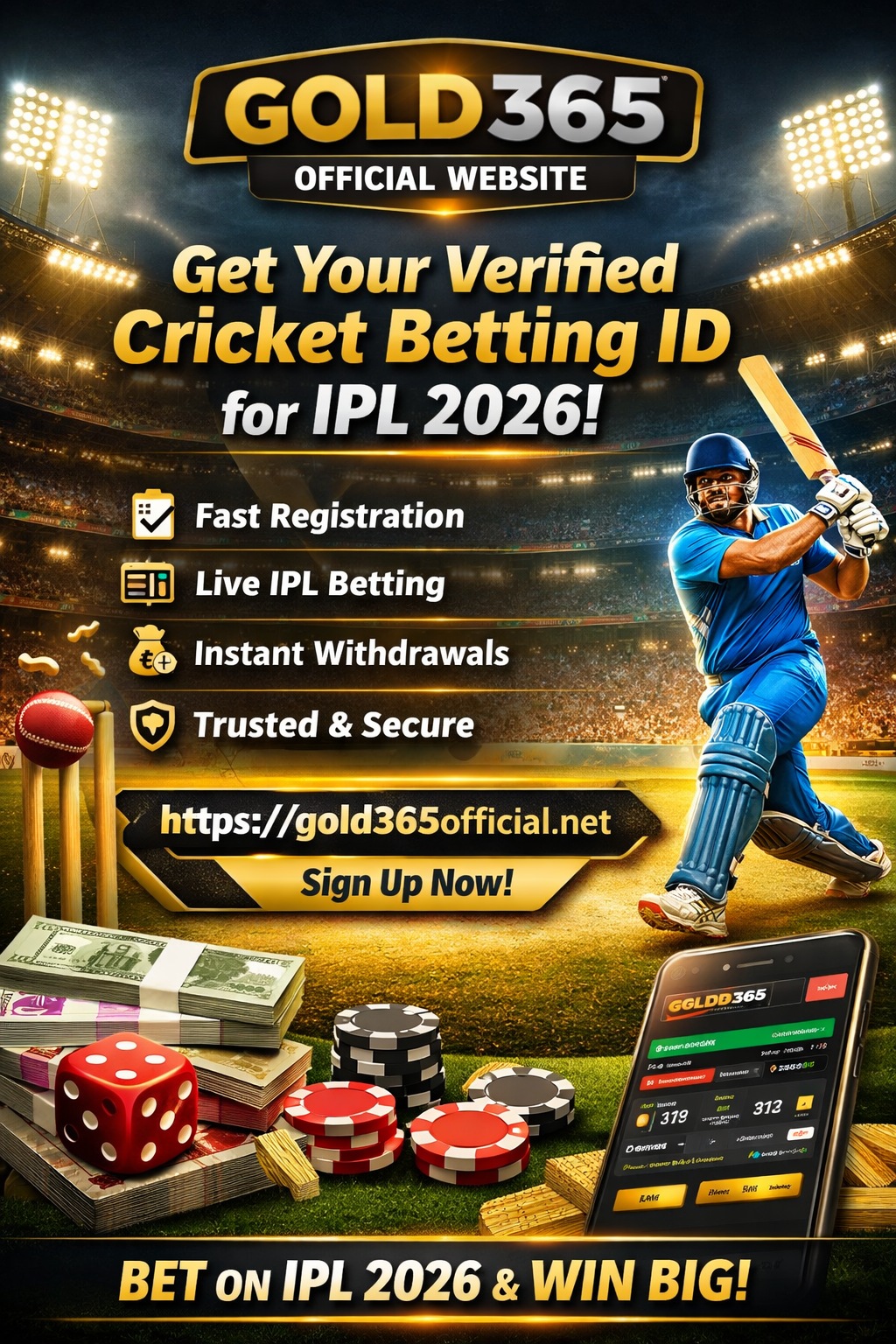 Gold365 Official Website